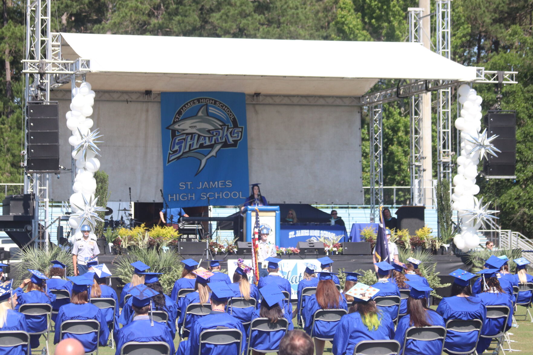 St. James graduation 1